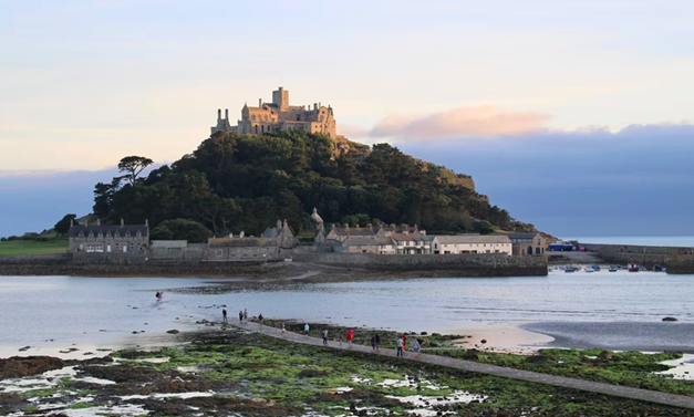 St Michaels mount in Cornwall